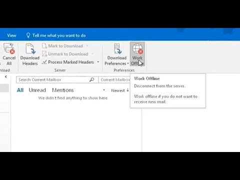 Fix Working Offline Problem in Outlook 2016 | Foci