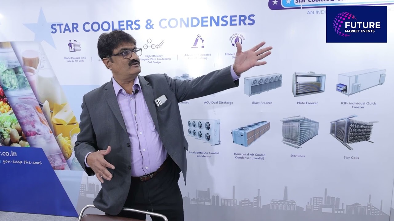 Star Coolers - Refrigeration / Heat Exchangers / Air Cooling Unit at AICCS & Smart Cold Chain Expo