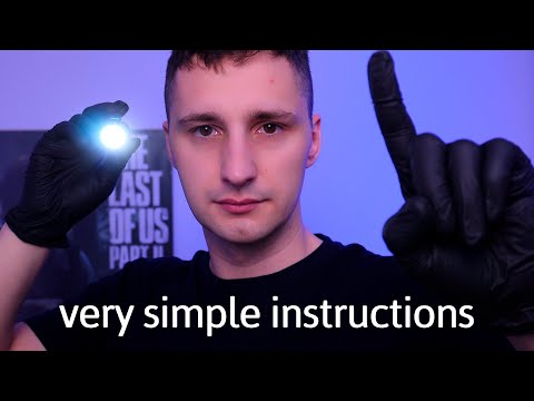 ASMR Follow My Very Simple and Basic Instructions (i know you're lazy)