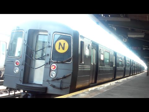 [MTA]: [400TH VIDEO!] RARE | R68-A (N) Train Bypassing Avenue X - YouTube
