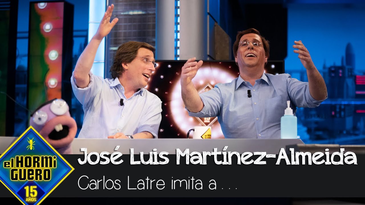 José Luis Martínez-Almeida y su doble se atreven a cantar al estilo Julio Iglesias - El Hormiguero