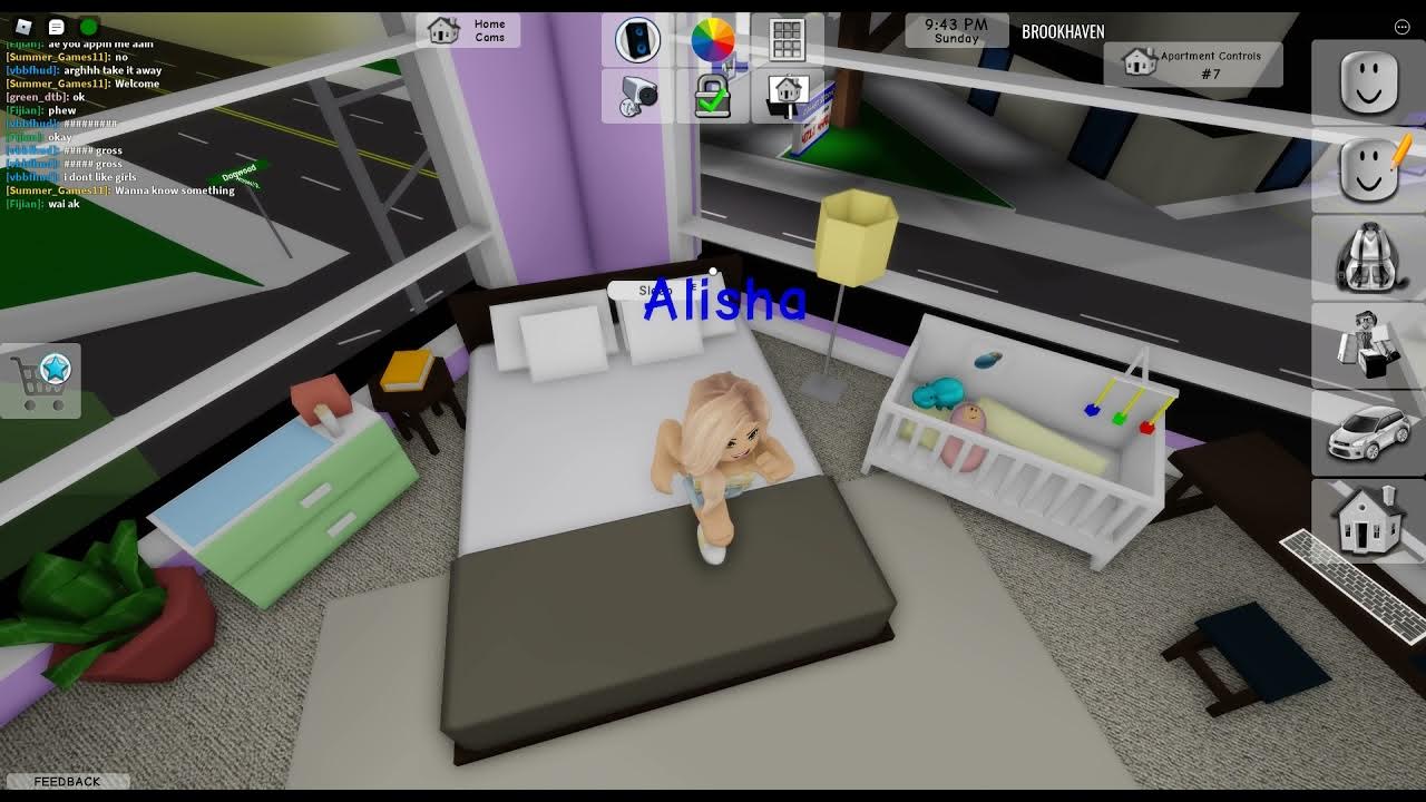 Roblox Having A Baby In Brookhaven Hard Life YouTube