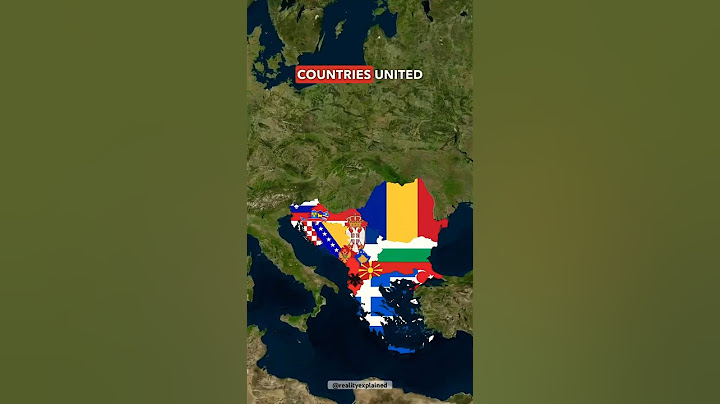 What If Balkans United Today ?? 🔥 #shorts #geography #maps #balkans