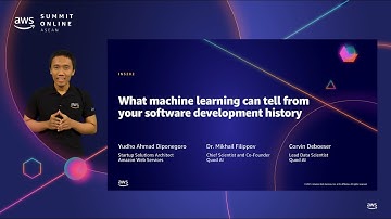 AWS Summit Online ASEAN 2021 | What machine learning can tell from software development history