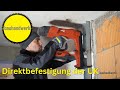 Direktbefestigungen im Trockenbau mit dem BX3 von Hilti