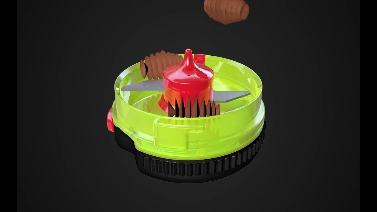 The Revolutionary Bud Wakker Pull-Cord Herb Grinder