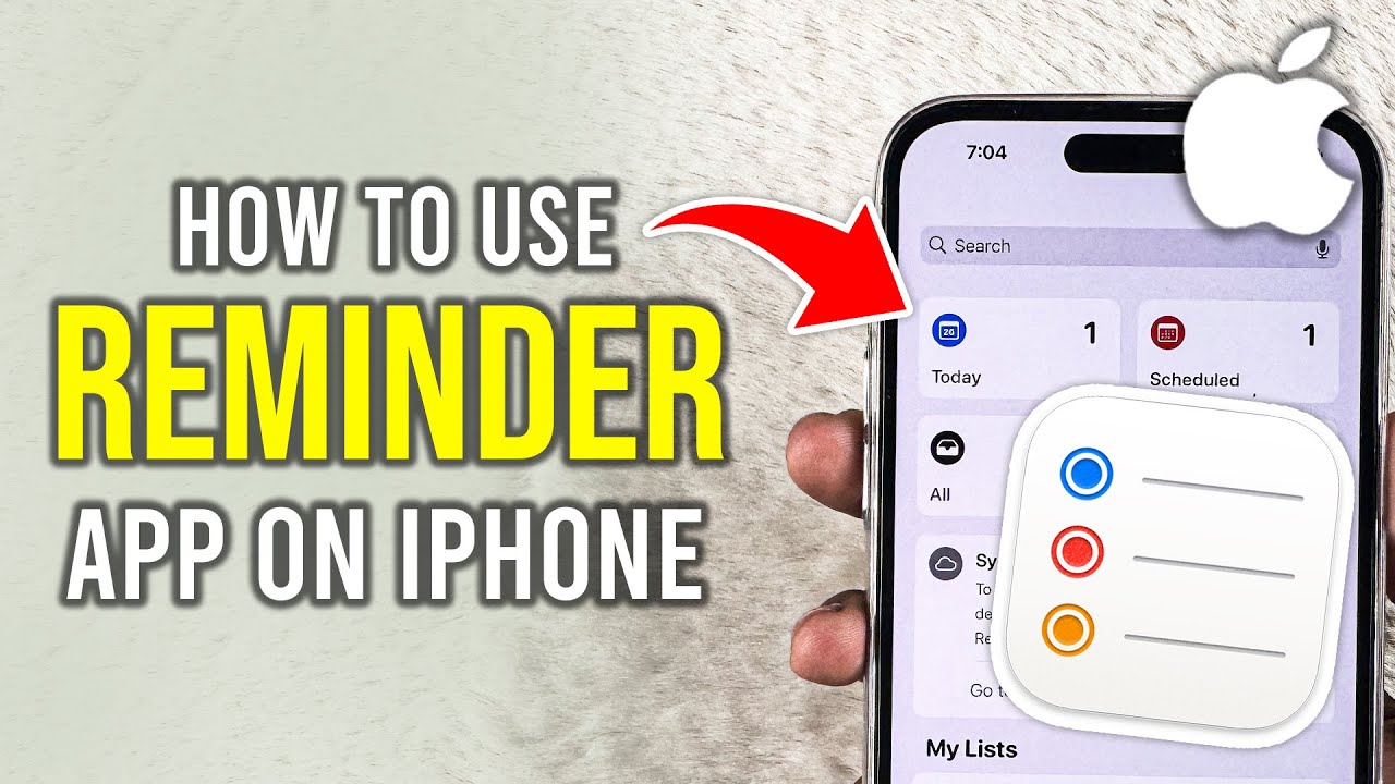 How To Use Reminders App on iPhone - YouTube