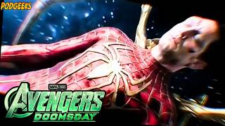 É O TOBEY? VAZOU TRAILER VINGADORES DOOMSDAY SEGUNDA-FEIRA? PERSONAGEM MISTERIOSO REVELADO?