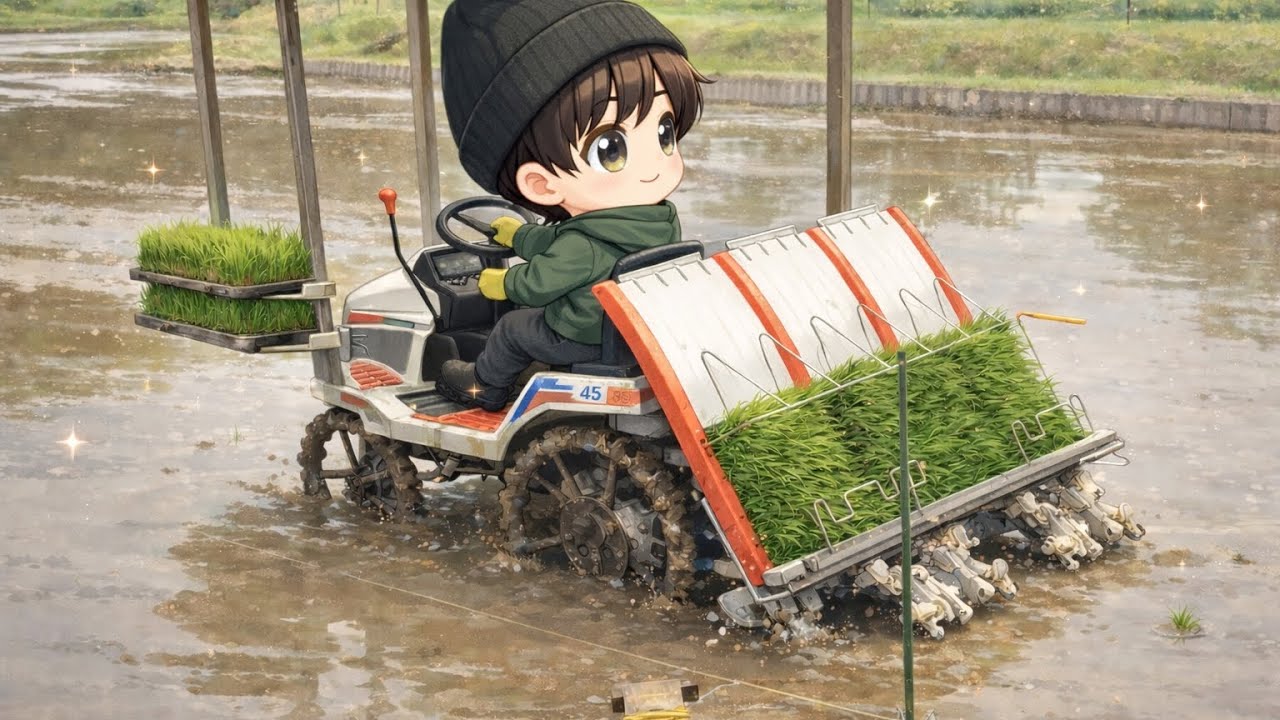 2026年1月27日。育苗1枚100円で作る動画をまとめてみました。楽農稲作。