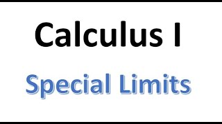 MAT220 Special Limits