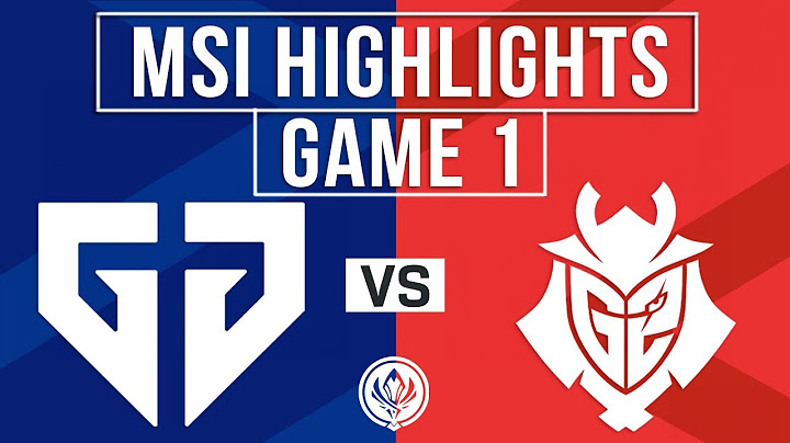 GEN vs G2 Highlights Game 1 | MSI 2025 Bracket Stage | Gen.G vs G2 Esports