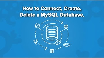 How to Connect, Create  and Delete a MySQL Database From Command Line Interface