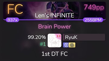 [Live] RyuK | NOMA - Brain Power [Len