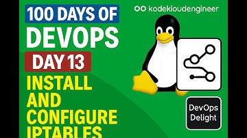 Day 13: Install and Configure IP Tables | KodekloudEngineer