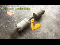 How to make homemade dumbbells