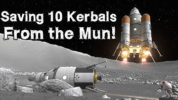 This was a VERY Difficult KSP Rescue (no EVA!)