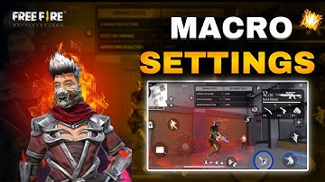 I PHONE MACRO SETTINGS 98% HEADSHOTS🎯⚡️😵