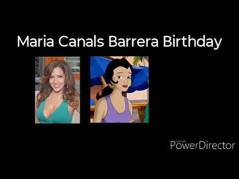 Maria Canals Barrera Birthday