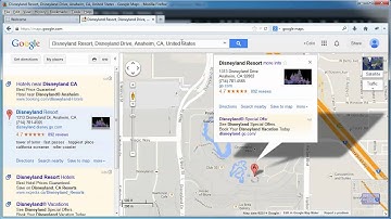 Microsoft Expression Web contact panel google map