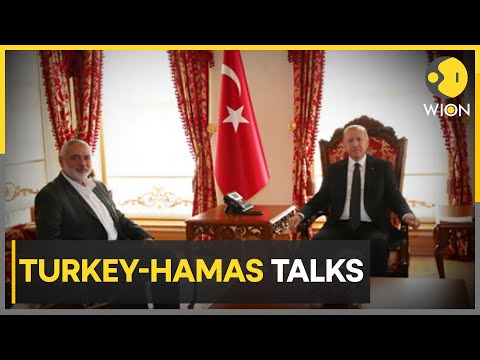 Erdogan meets Hamas leader Haniyeh in Turkey | Latest English News | WION - YouTube