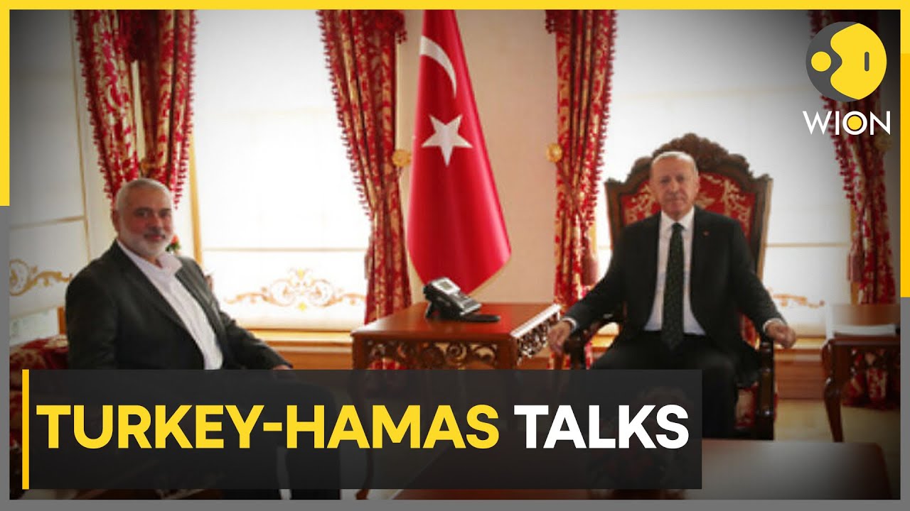 Erdogan meets Hamas leader Haniyeh in Turkey | Latest English News | WION