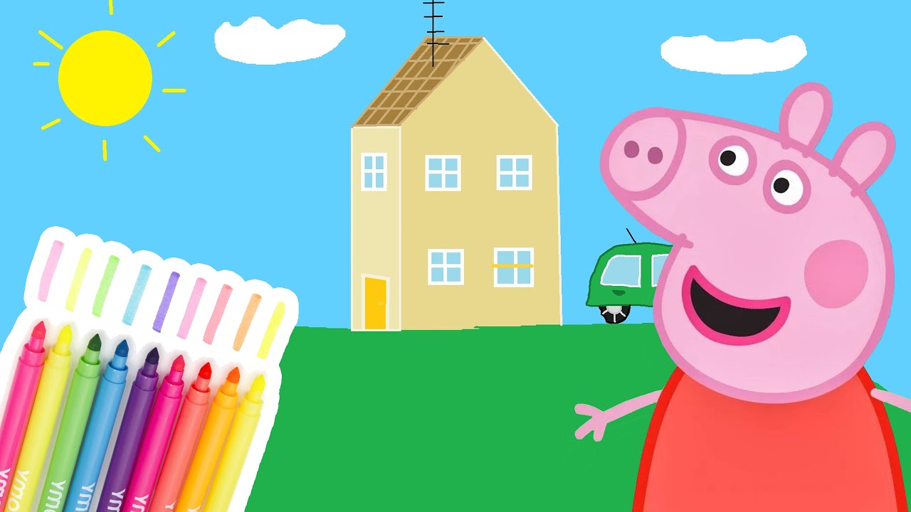 PEPPA PIG Color Learning Videos For Kids And Toddlers YouTube Peppa pig color learning videos for kids and toddlers youtube
