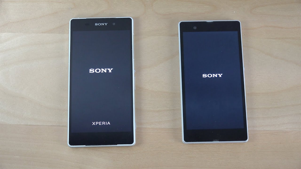 Sony Xperia Z2 Android 5.1 vs. Sony Xperia Z Android 5.0.2