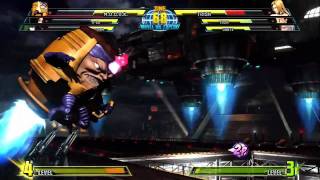 Marvel vs Capcom 3: Fate of Two Worlds M.O.D.O.K. Gameplay HD 720p