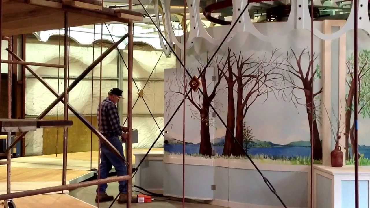 The Albany Carousel Mechanism Goes 'Round - YouTube