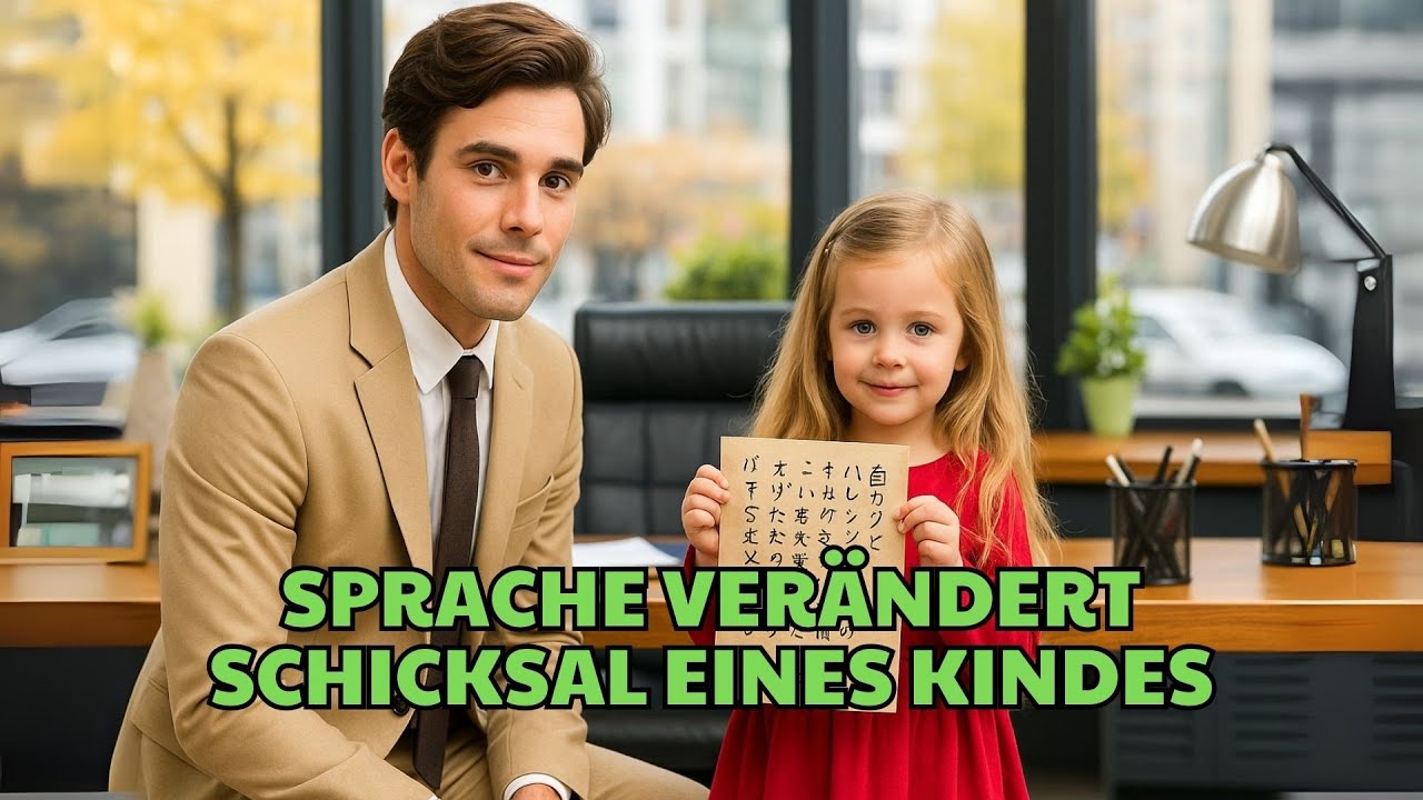 Kleines Mädchen: „Wenn ich übersetze, adoptierst du mich?“ Er lacht – bis sie spricht, dann Stille