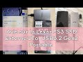 Avis sur la Lexar ES3 SSD Externe 2To, USB3.2 Gen2 Portable SSD, PSSD jusqu'à 1 050Mo/s en Lecture,