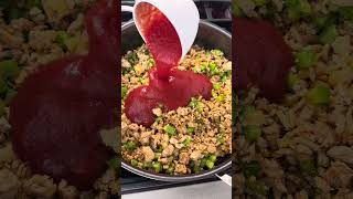 One Pan Ground Chicken Sloppy Joe's
