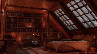 Thunderstorms Sounds with Heavy Rain  The Hidden Attic Ambience  8 Hours