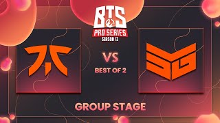 Full Game: Fnatic vs Team SMG Game 2 (BO2) | BTS Pro Series Season 12