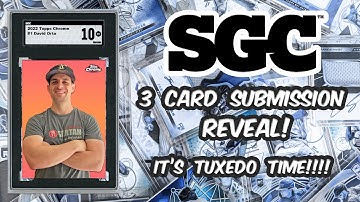 SGC Grading Submission: 3 Card Reveal!
