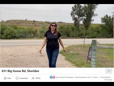 831 Big Goose Rd, Sheridan, WY home video tour