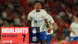 Highlights RCD Mallorca vs FC Barcelona (2-2)