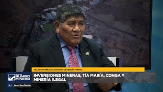 Inversiones mineras, Tía María, Conga y minería ilegal