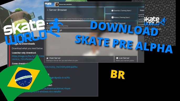 Download a NEWER Pre-Alpha of Skate.