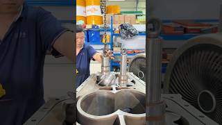 Rotary Screw Air Compressor Assembly!