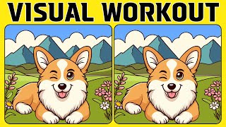 🧠🧩Spot the Difference | Puppy Picture Puzzles 《NORMAL》