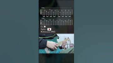 Thumbnail of Spitz -Robinson - GuitarTAB #guitarcover #guitartab #スピッツ  #ロビンソン
