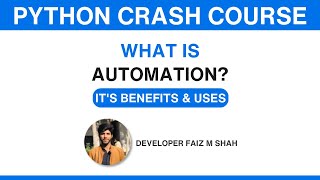 What is Automation | Definition and Uses of Automation | Python Tutorial in Urdu / Hindi / English