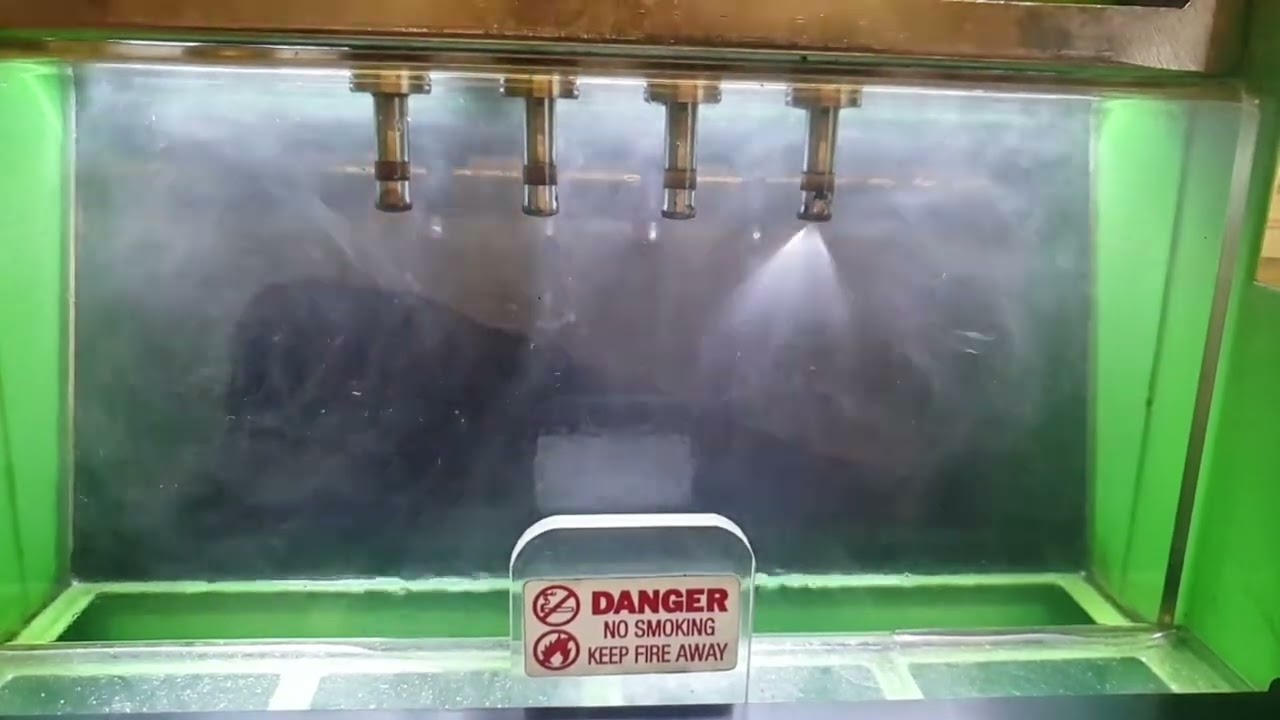 GDI  injector testing in our Asnu bench .