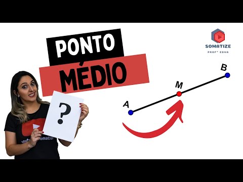 How to find the midpoint of a line segment? Somatize - Professor Edna Mendes