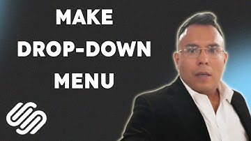 How to make drop down menu on Squarespace  { 2025 edition }