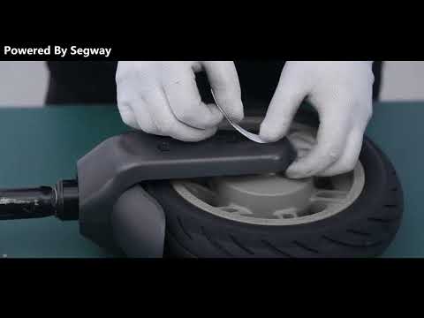 Segway Ninebot Max Front Fork Repair Video - video from Levy Electric