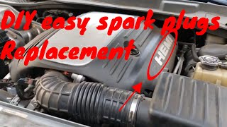 How to replace spark plugs in 2006 chrysler 300c 5.7 hemi