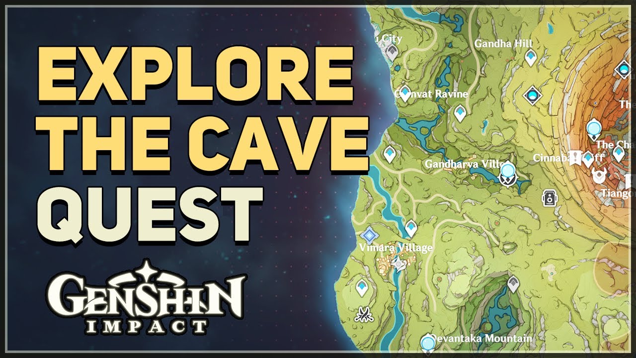 Explore the cave Genshin Impact Starry Night Chapter YouTube