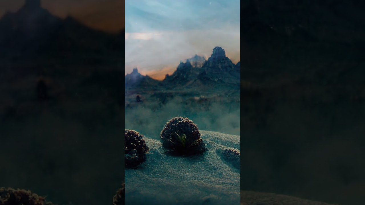 WINTER ON ANOTHER WORLD - Meditative sci fi ambient music soundscape